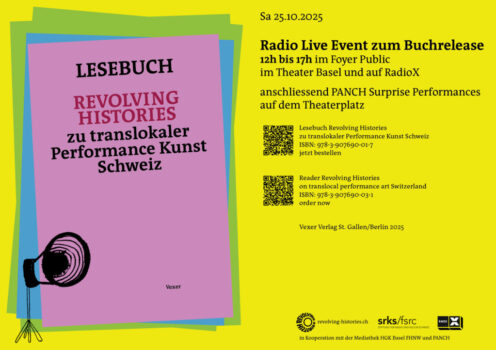 Radio Live Event Lesebuch Revolving Histories (2025)